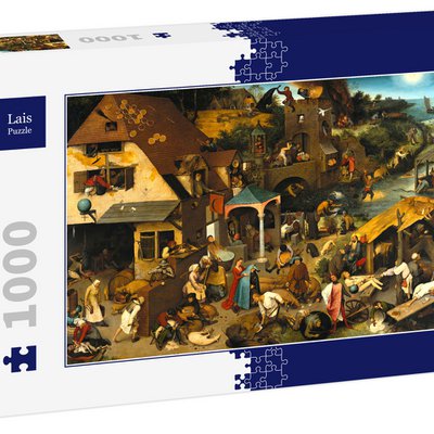 Lais Puzzle 1000 Pezzi - Caspar David Friedrich 'Uomo E Donna Che Guardano La Luna' - Romantico