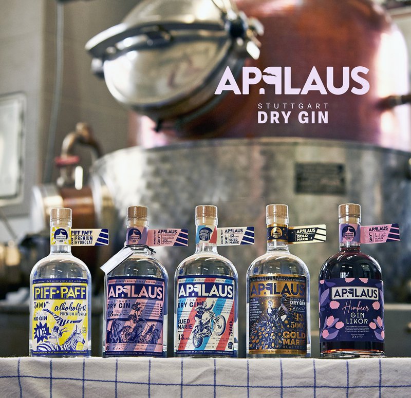Applaus Stuttgart Dry Gin - 5