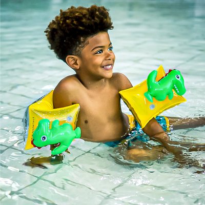 Swim Essentials Bandeau de natation pour enfants imprimé panthère