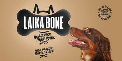 LAIKA BONE Healthy dog cheese chews, dental chews, yak.