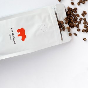 Kiss the Hippo Coffee, Küche & Geschirr Marke in Großbritannien