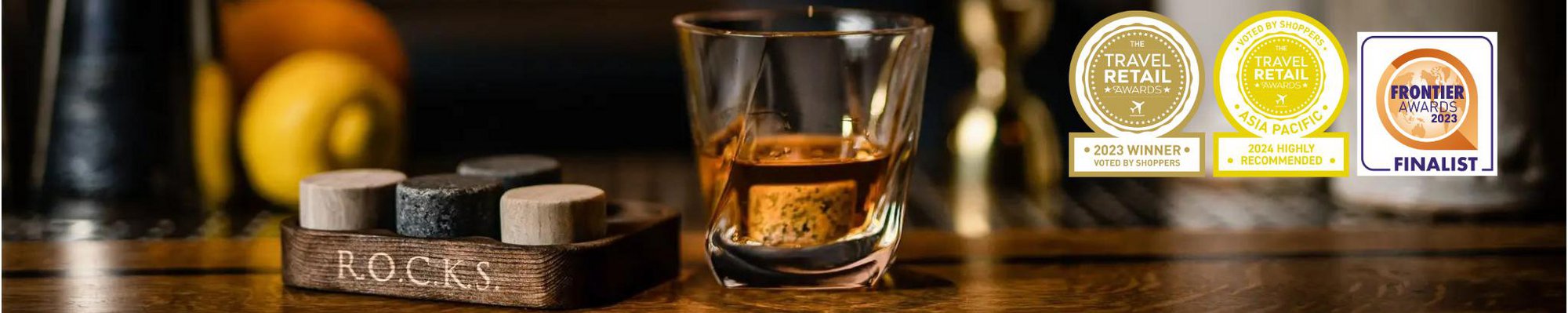 ROCKS Whiskey Chilling Stones