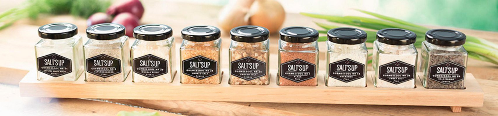 SaltsUp Gourmet salts and peppers