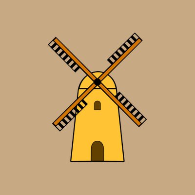 The Yellow Windmill