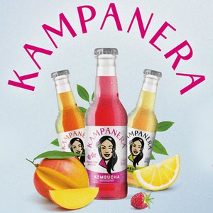KAMPANERA Kombucha, Essen & Getränke Marke in Spanien