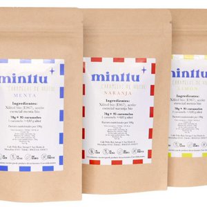 Minttu Caramelos 100% de Xilitol, Eten & Drinken merk in Spanje